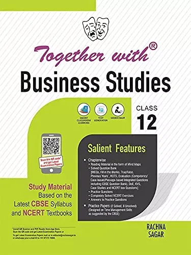 Together with CBSE Business Studies Study Material for Class 12 (New Edition 2021-2022)