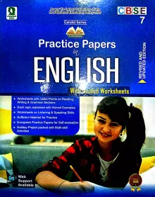 Practice Paper in English with Worksheets for Class 7 (CBSE)