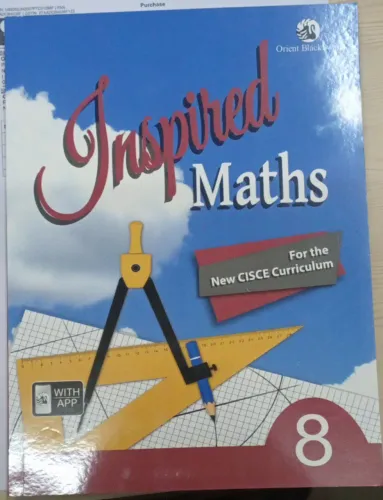 CISCE Inspired Math for class 8 Latest Edition 2024