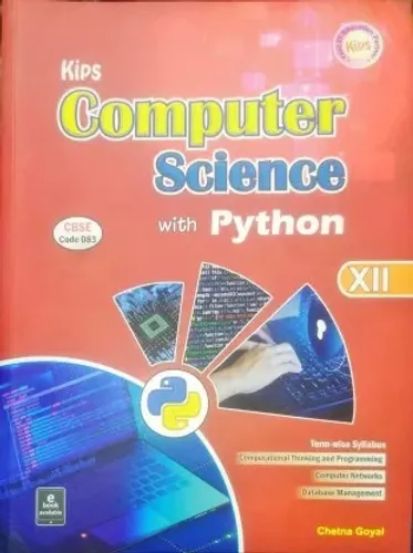 Computer Science With Python Class 12 (CBSE Code 083)