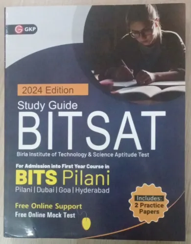 Study Guide Bitsat Latest Edition 2024