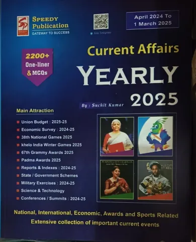 Current Affairs Yearly ( April- 2024 To 1 March 2025 ) | English |