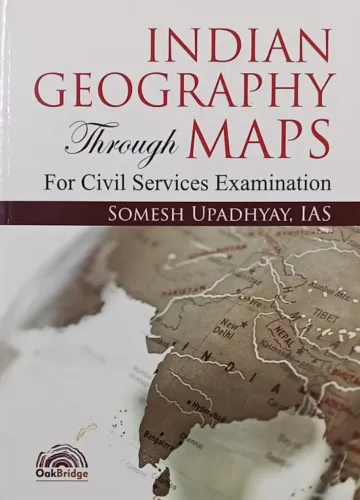 Indian Geography Through Maps Latest Edition 2024