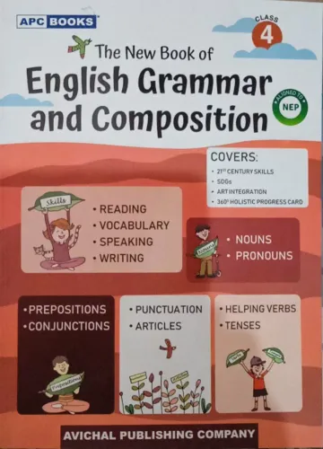 The New Book Of English Grammar & Composition- Class 4