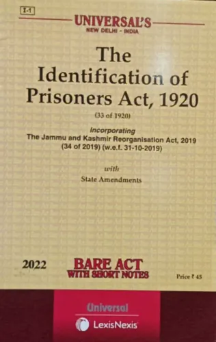 Identification Of Prisoners Act 1920