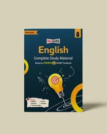 Full Marks English Complete Study Material Class 8 | Based on New NCERT Textbook POORVI and CBSE Syllabus | Includes Chapterwise Summary, Solved Q/A, Practice Papers and More