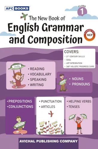 The New Book of English Grammar and Composition Class-1