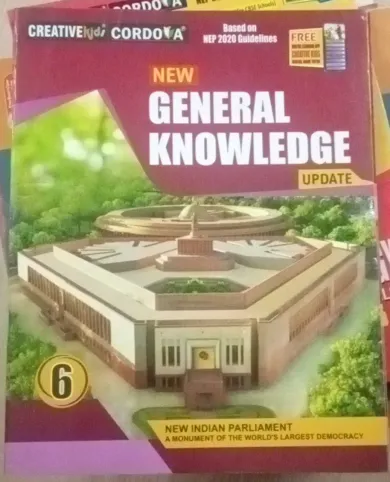 New General Knowledge Update for class 6 Latest Edition 2024