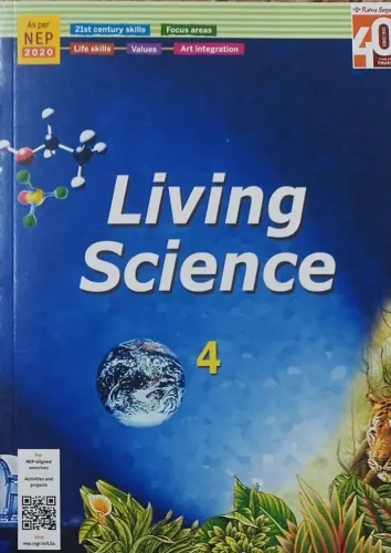 Living Science for class 4 Latest Edition -2024