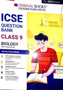ICSE Question Bank Biology-9