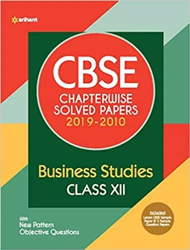 CBSE Business Studies Chapterwise Solved Paper Class 12 for 2021 Exam Paperback – 24 August 2020