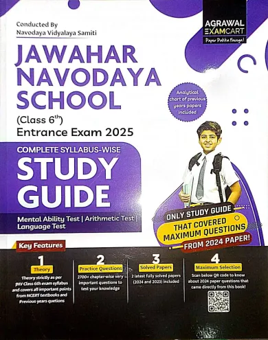 Jawahar Navodaya Vidyalaya-6  Guide (EM)