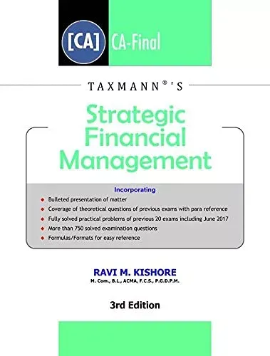 Strategic Financial Management by Ravi M. Kishore