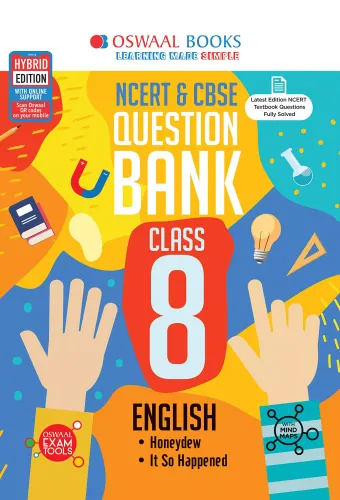Oswaal NCERT & CBSE Question Bank Class 8 English Book (For 2022 Exam)
