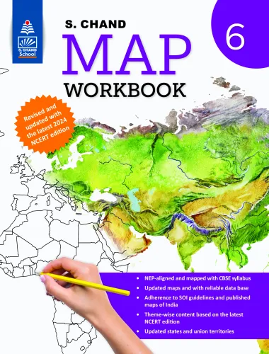 S Chand Map Workbook 6 (9789364684651) - S. Chand Experts