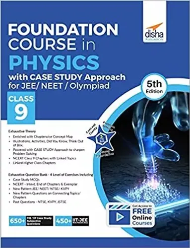 Foundation Course in Physics with Case Study Approach  for JEE/ NEET/ Olympiad Class 9 - 5th Edition 
