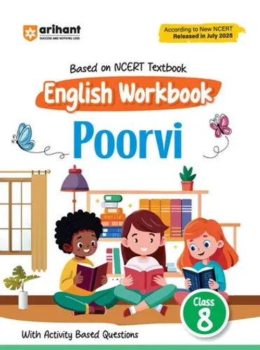 Poorvi English Workbook Class 8 | Based on New NCERT Released on April 2025