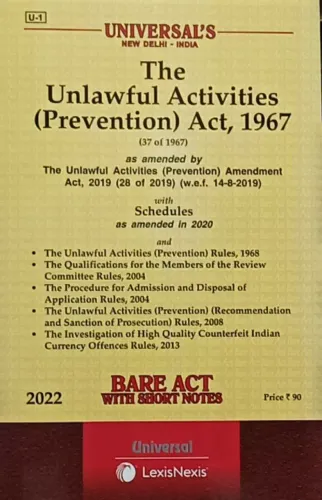 Unlawful Activities (Prevention) Act, 1967 along with Rules, 1968