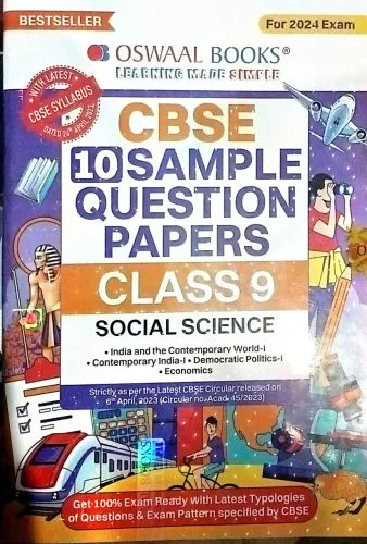 CBSE 10 Sample Question Papers Social Science-9 (2023-2024)