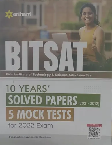 BITSAT 10 Year Solved Papers 5 Mock Test Exam