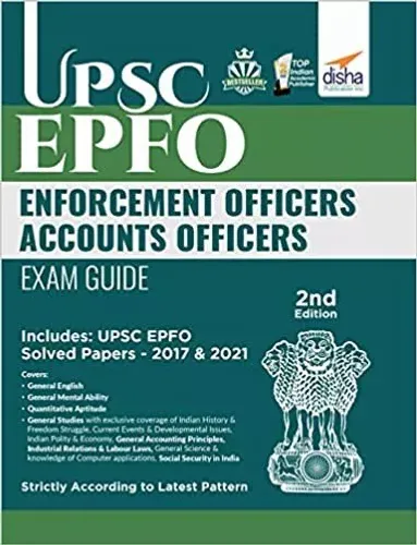 Upsc Epfo Enforcement Officers Accounts Officers Guide