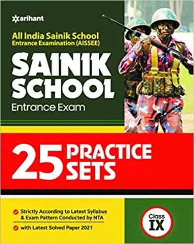 25 Practice Sets Sainik School Pravesh Pariksha Class 9 2022 Paperback – 23 October 2021