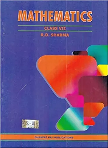 Mathematics For Class 7 By R D Sharma