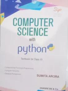 Computer Science With Python-12 (sumita Arora)