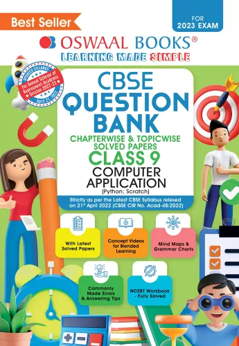 Oswaal CBSE Chapterwise & Topicwise Question Bank Class 9 Computer Application Book (For 2022-23 Exam)