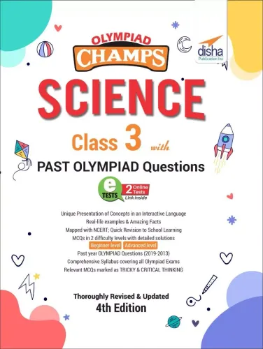 Olympiad Champs Science Class 3 with Past Olympiad Questions 4th Edition