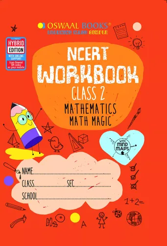 Oswaal NCERT Workbook Class 2, Mathematics (For 2022 Exam)