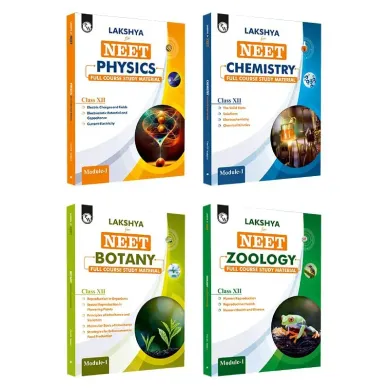 Lakshya For Class 12th Neet | Full Course Study Material Set (physics, Chemistry & Biology Set Of 15 Books)