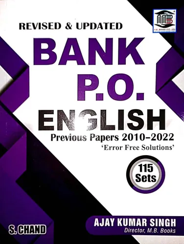 Bank Po English Previous Papers 2010-2022 {115 Sets}