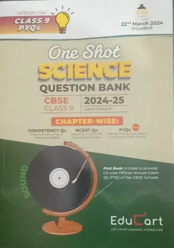 One Shot Cbse Question Bank Science-9 (2024-25 )