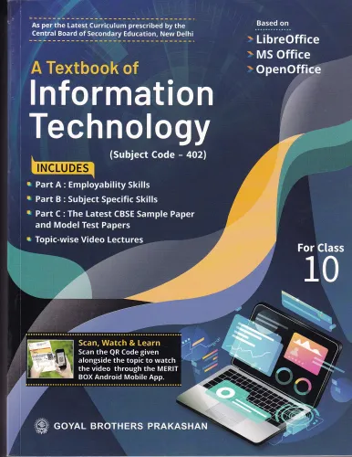 A Textbook Information Technology (Code - 402) for Class 10