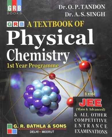 Text Book Of Physical Chemistry For Jee Main & Advanced & All Other Competitive