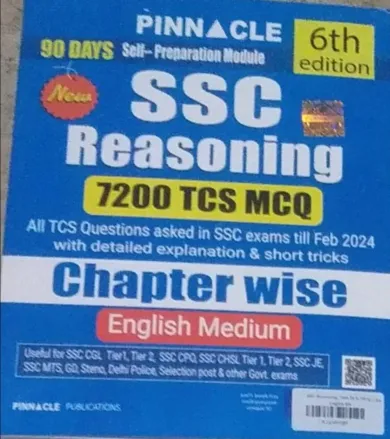 Ssc Reasoning 7200 TCS MCQ Chapterwise (e)