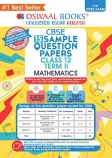 Oswaal CBSE Sample Question Papers For Term-2, Class 12 Mathematics Book (For 2022 Exam)