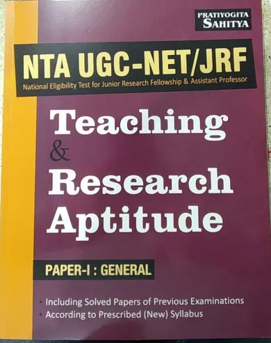 Nta UGC Net Jrf Teaching & Research Aptitude P-1 General