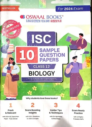 ISC 10 Sample Question Papers Biology-12 (2023-2024)