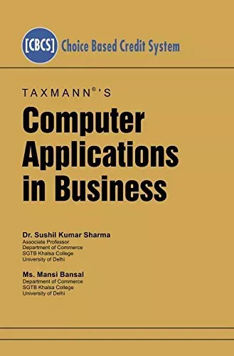 Computer Applications in Business by Sushil Kumar Sharma