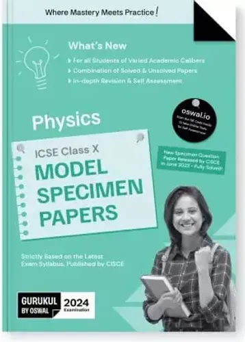 ICSE Model Specimen Papers Physics-10 (2024)
