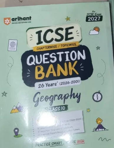 ICSE Chapterwise Topicwise Question Bank Geography-10
