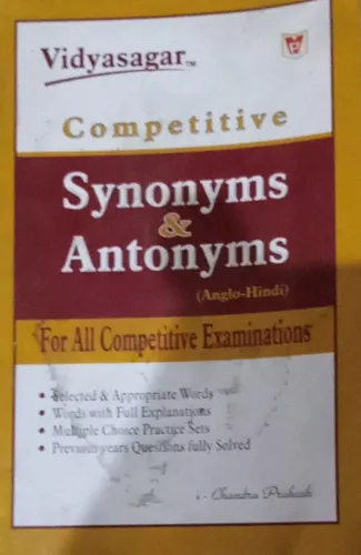 Competitive Synonyms & Antonyms (Anglo-Hindi)