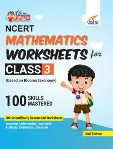 Perfect Genius NCERT Mathematics Worksheets for Class 3 (based on Bloom's taxonomy) 2nd Edition