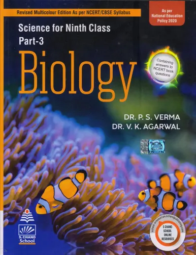 Science for Ninth Class 9 Part - 3 Biology( 2022 -23 Examination)