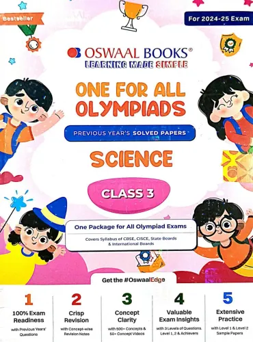 One For All Olympiad science Class -3(2024)