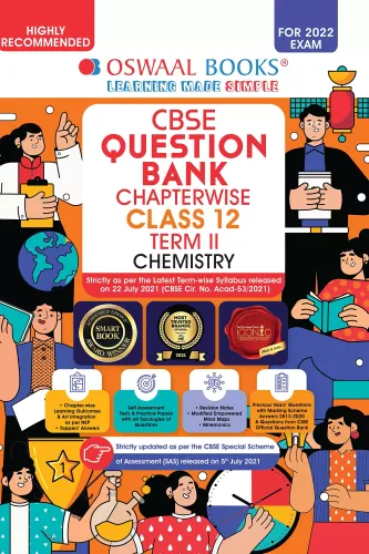 Oswaal CBSE Question Bank Chapterwise For Term-II, Class 12, Chemistry (For 2022 Exam)