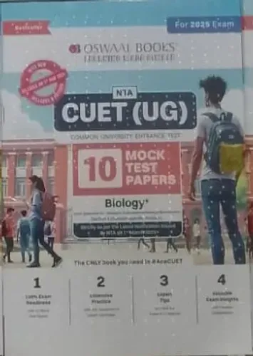 Nta Cuet (ug)10 Mock Test Papers Biology