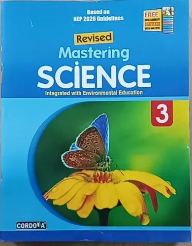 Mastering Science for class 3 Latest Edition 2024